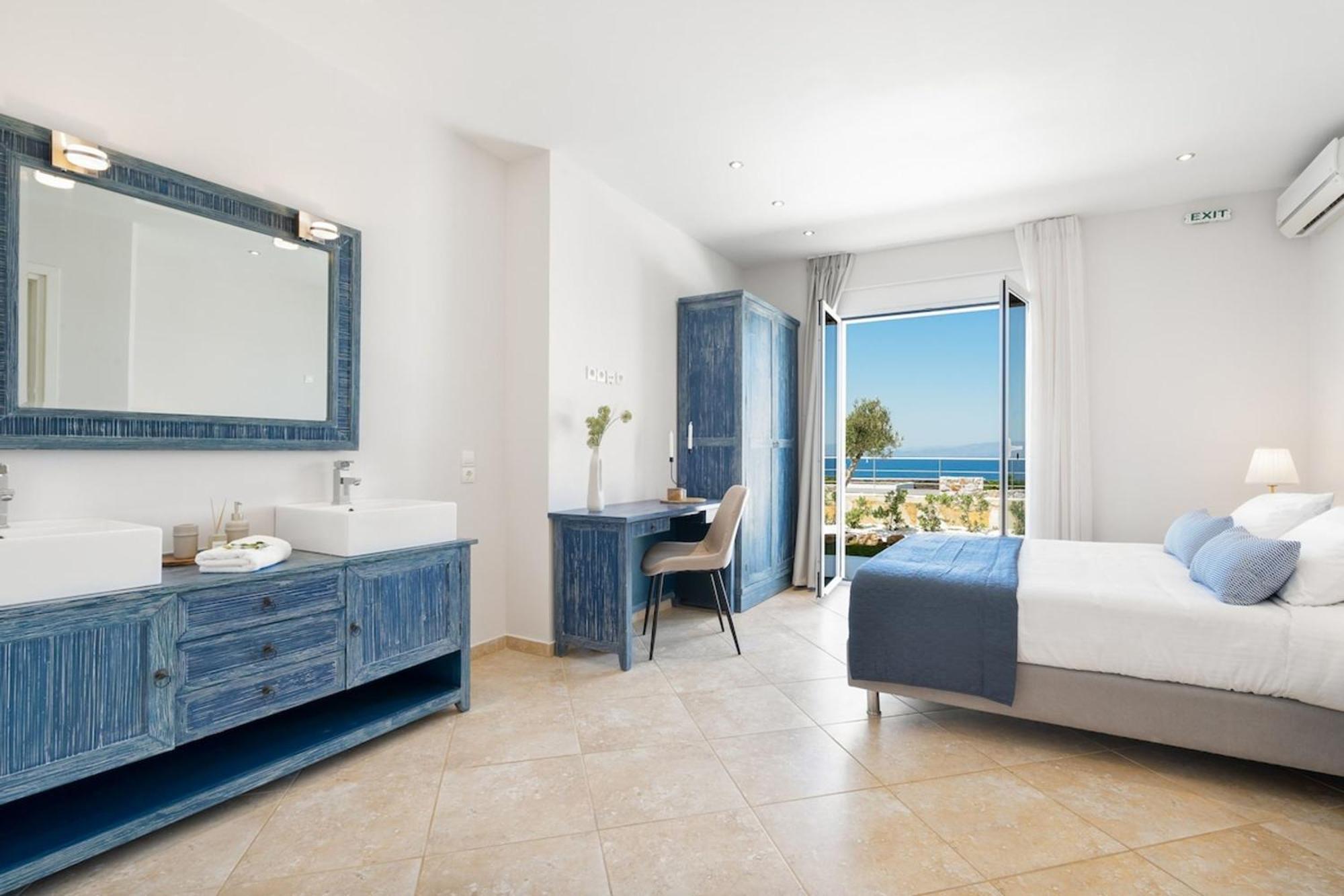 Villa Hemera Ocean View Private Heated Pool Χωραφάκια Εξωτερικό φωτογραφία